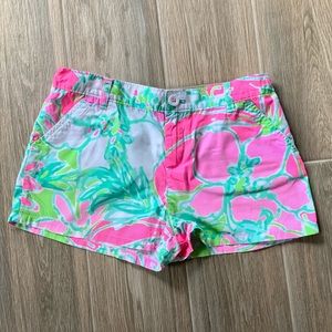 Lilly Pulitzer Mini Callahan Shorts. Sz14